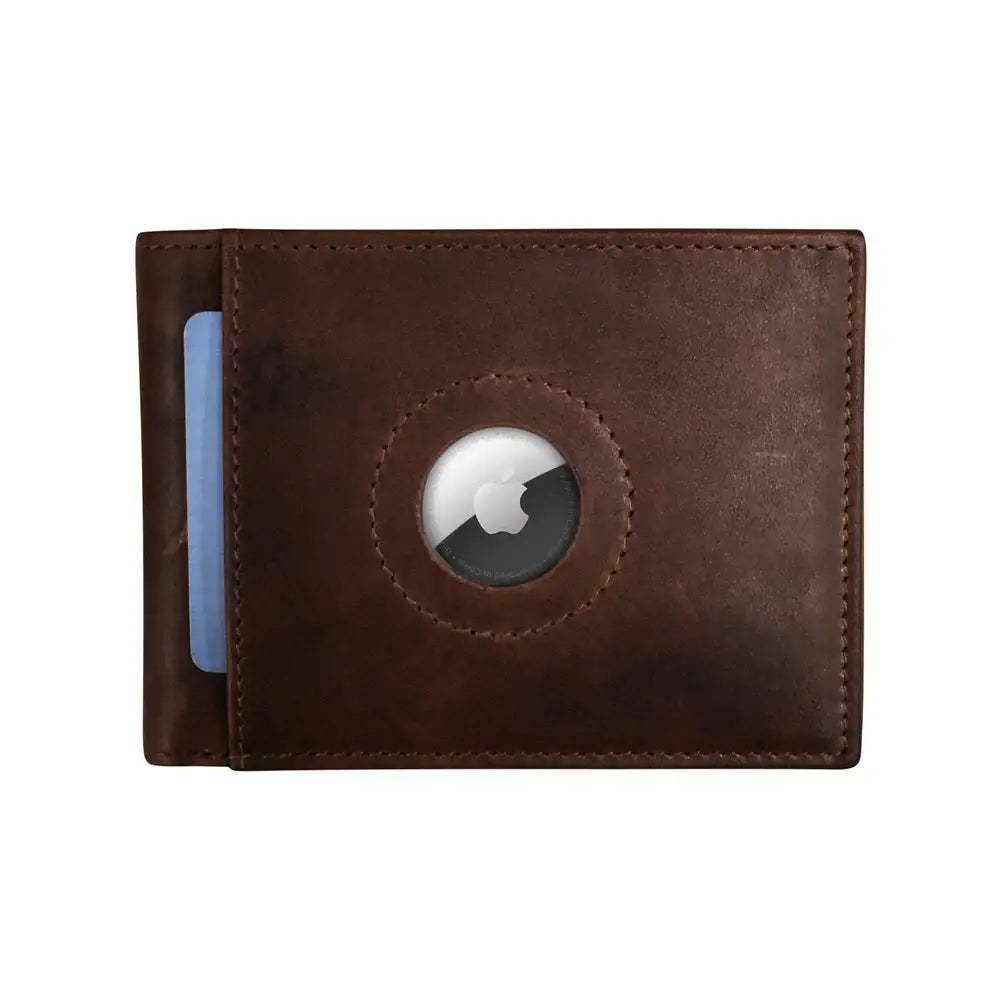 MEN'S WALLET BIFOLD WITH AIRTAG HOLDER