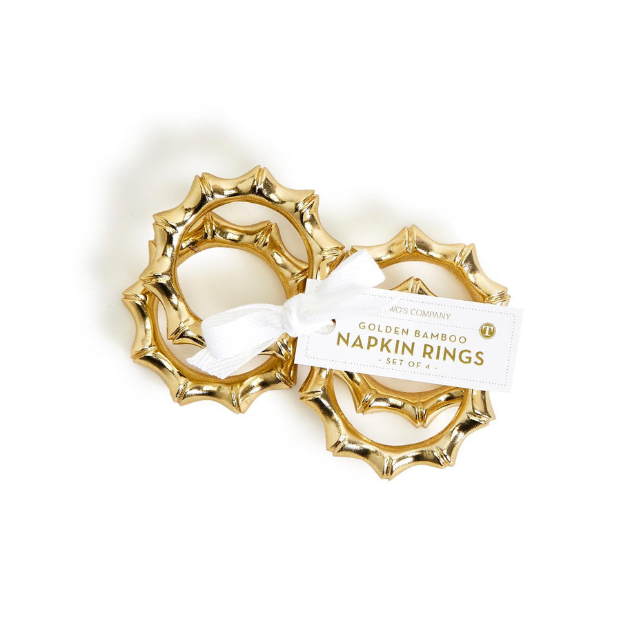 Twos Company | Bamboo Napkin RIngs