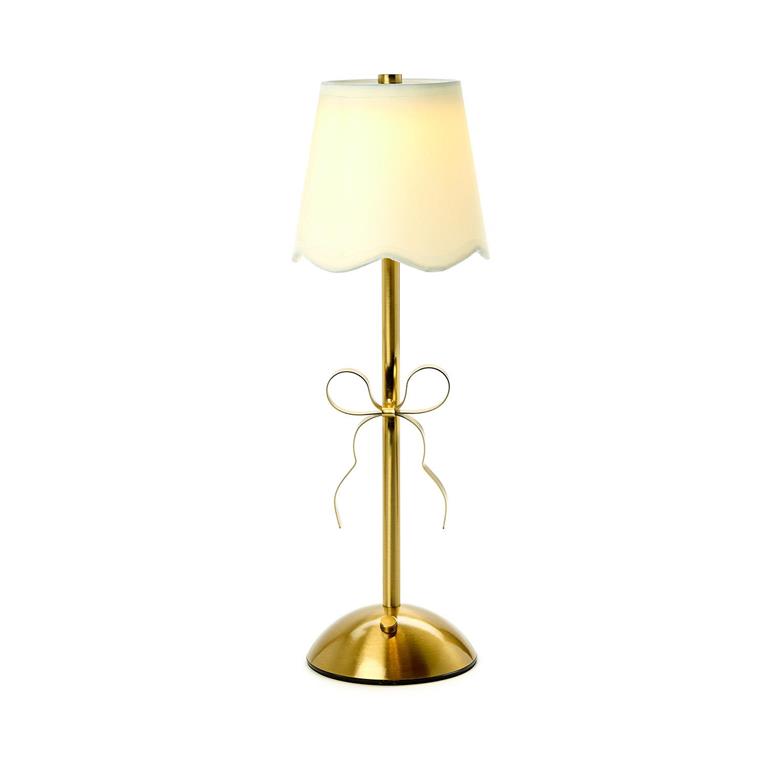 Two's Company | LED Cordless BowTable Lamp