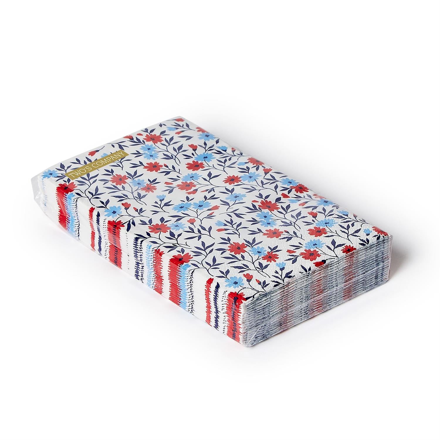 Red, White and Bloom Napkins