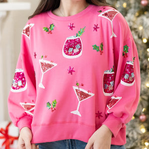 Mary Square | Millie Holiday Spirits Sweatshirt