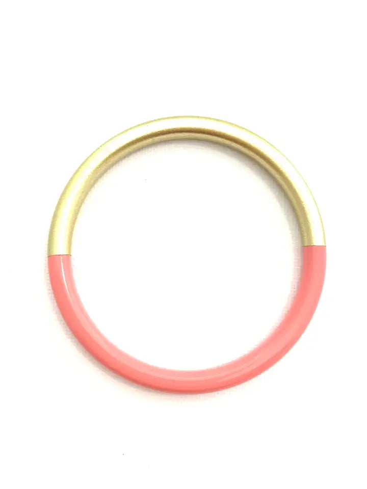 Color Block Bangle Bracelets