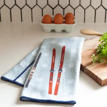 ROCKPAPERFLOWER | Holiday Tea Towel