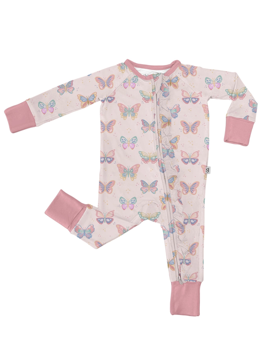Butterfly Bliss Long Sleeve Zip PJ
