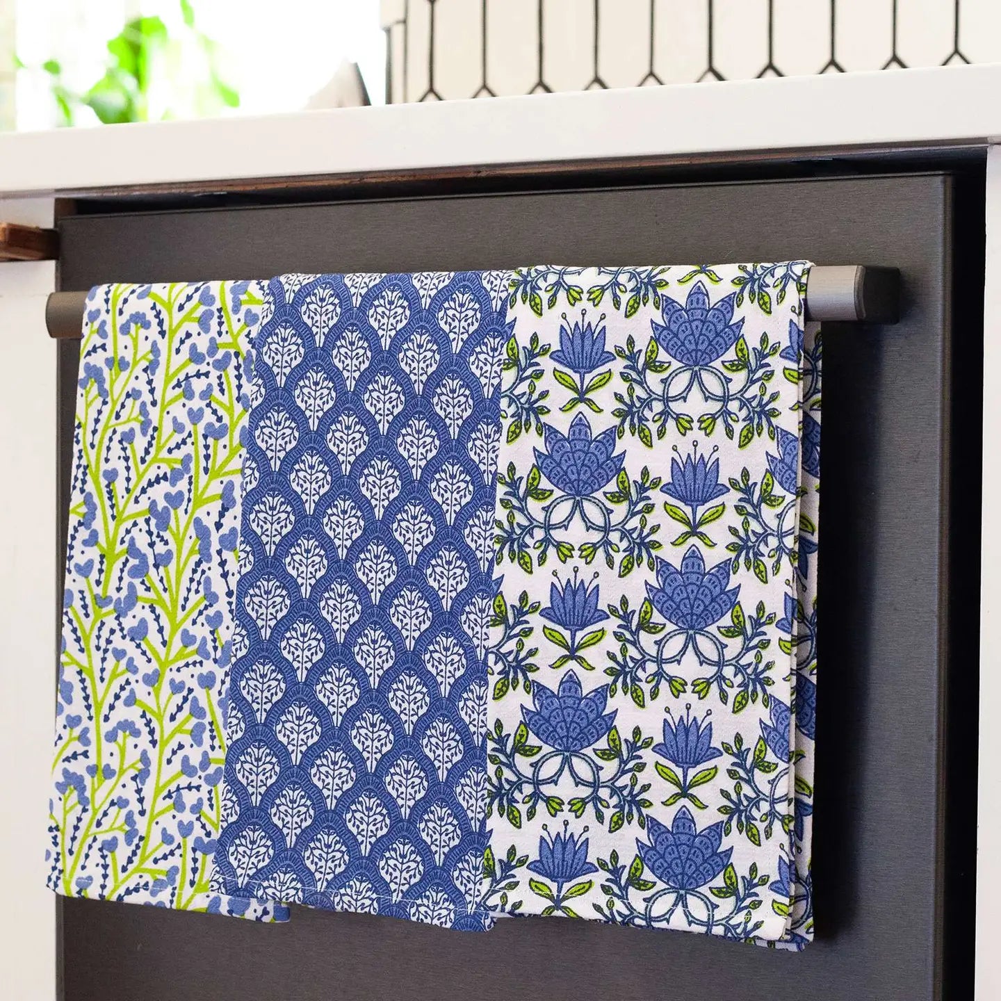 ROCKPAPERFLOWER | Kitchen Towel Set of 3