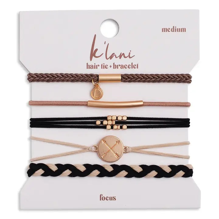 K'Lani | Hair Tie Bracelets - Focus