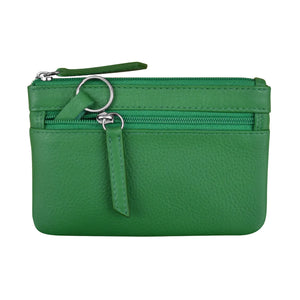 ili New York | Leather Coin Holder with Key Ring