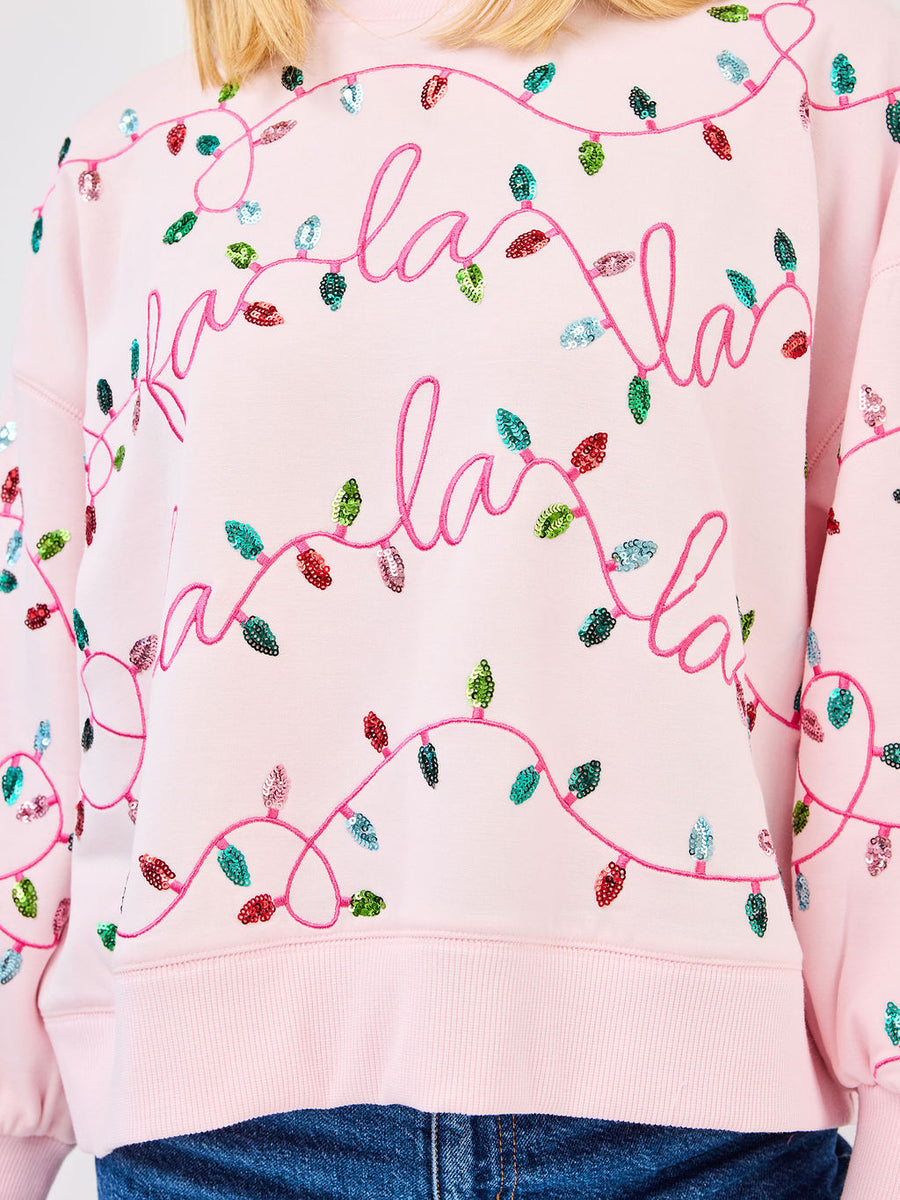 Mary Square | Millie Falalala Lights Sweatshirt