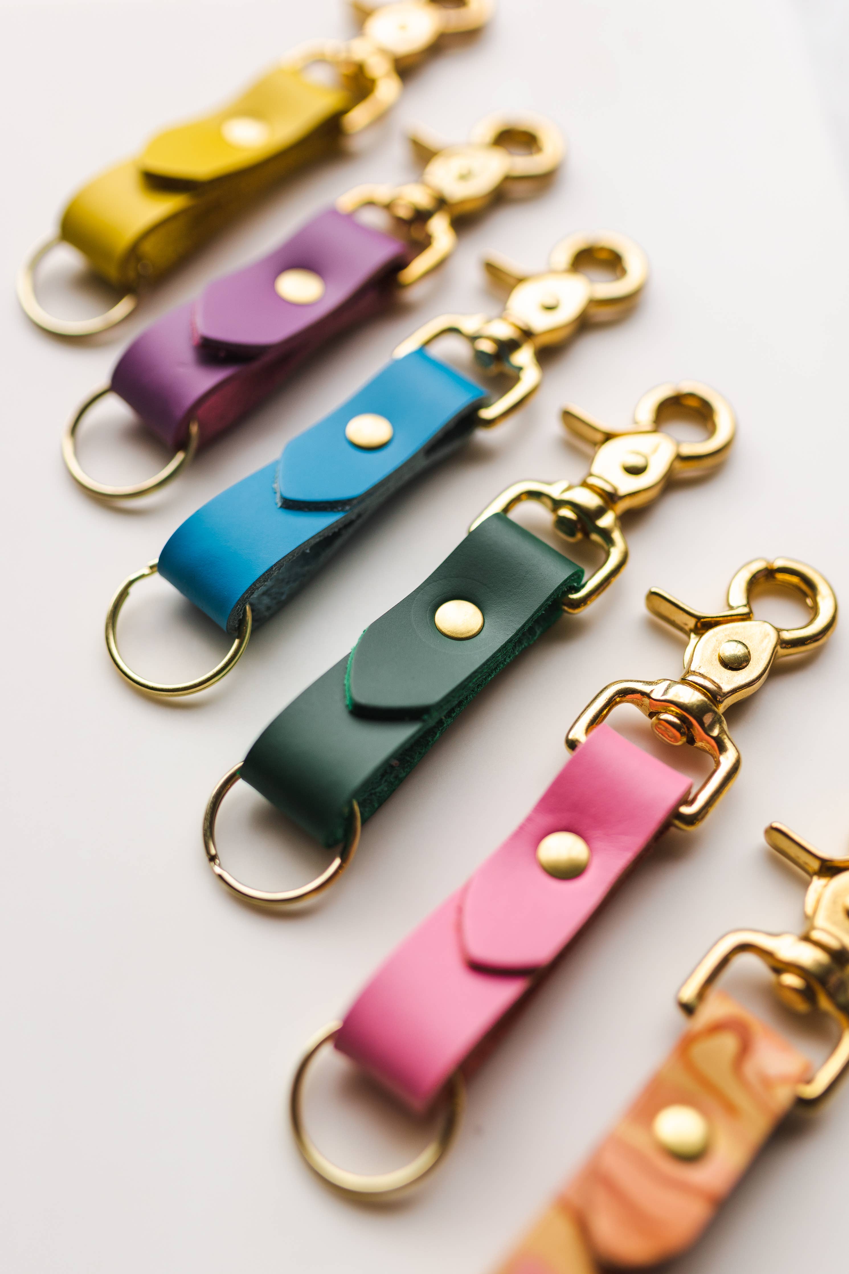 Swivel Snap Keychain - Solid Colors