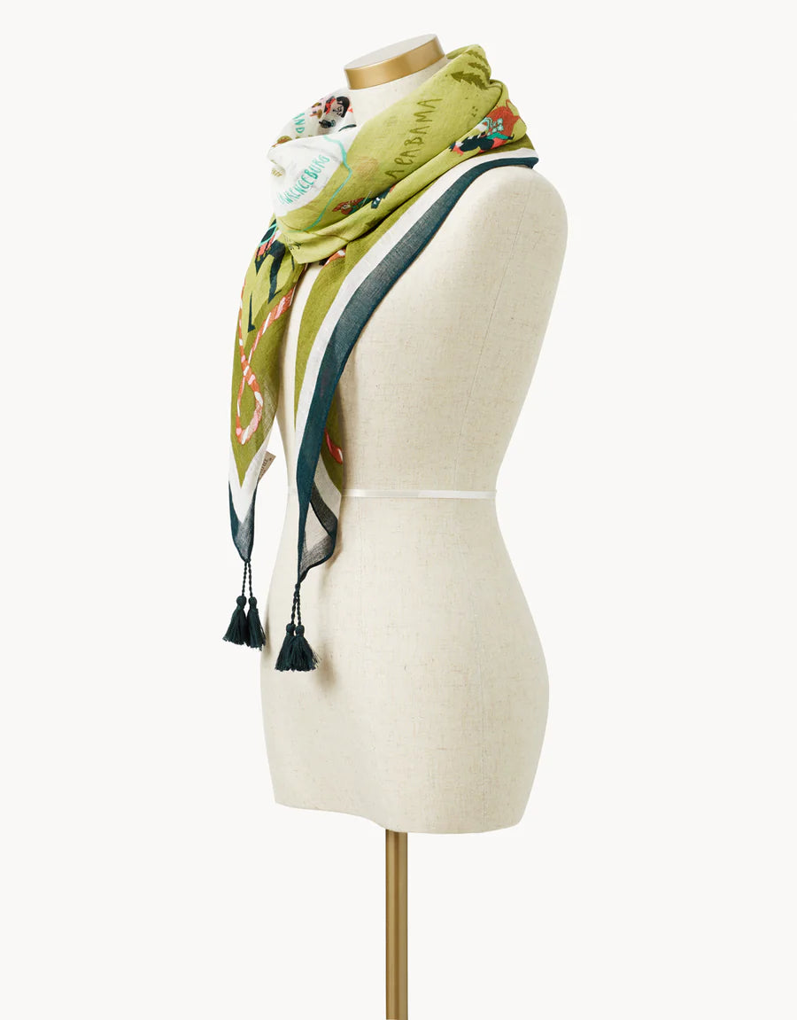 Square Scarf Tennessee from Spartina 449