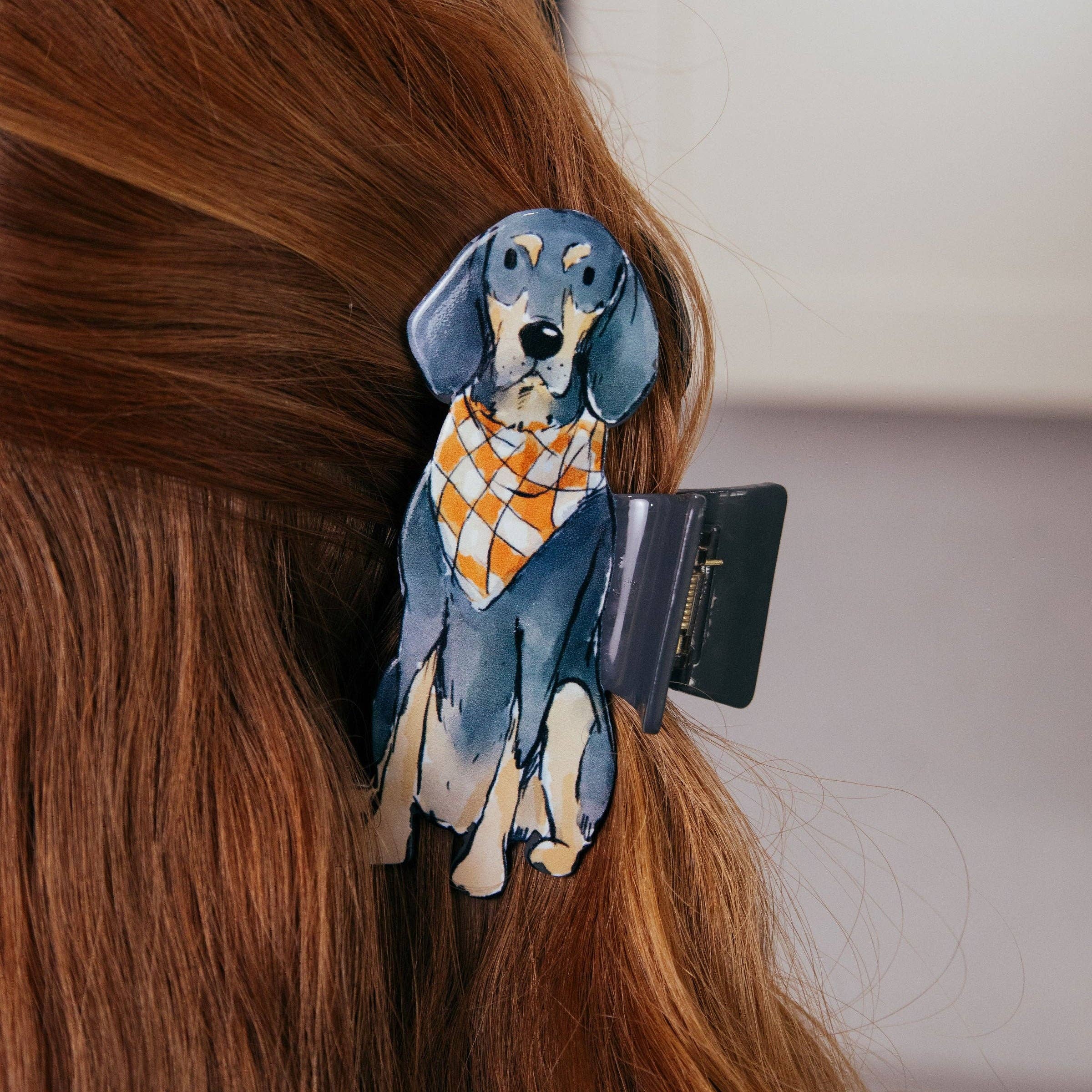 Smokey Dog Hair Clip
