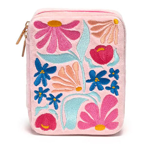 Living Royal | Velvet Zip Jewelry Case