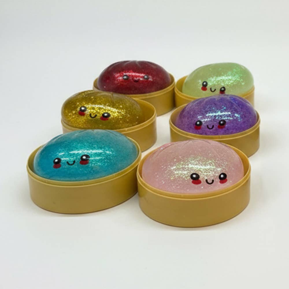 Mystery Squishy Glitter Dumpling Toy