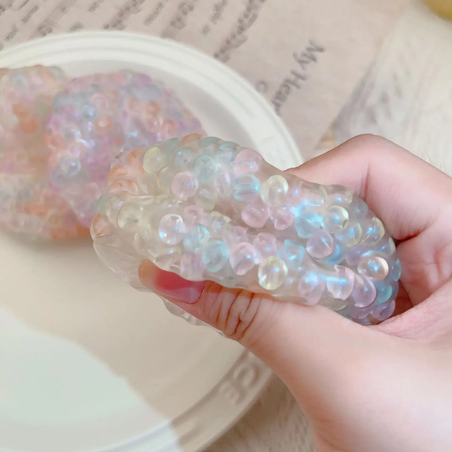 Popping Bead Stress Relief Squishy Toy