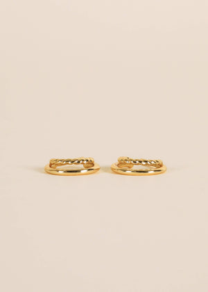 JaxKelly || Double Gold Hoop