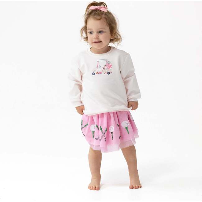 Angel Dear | Golf Pink Sweatshirt