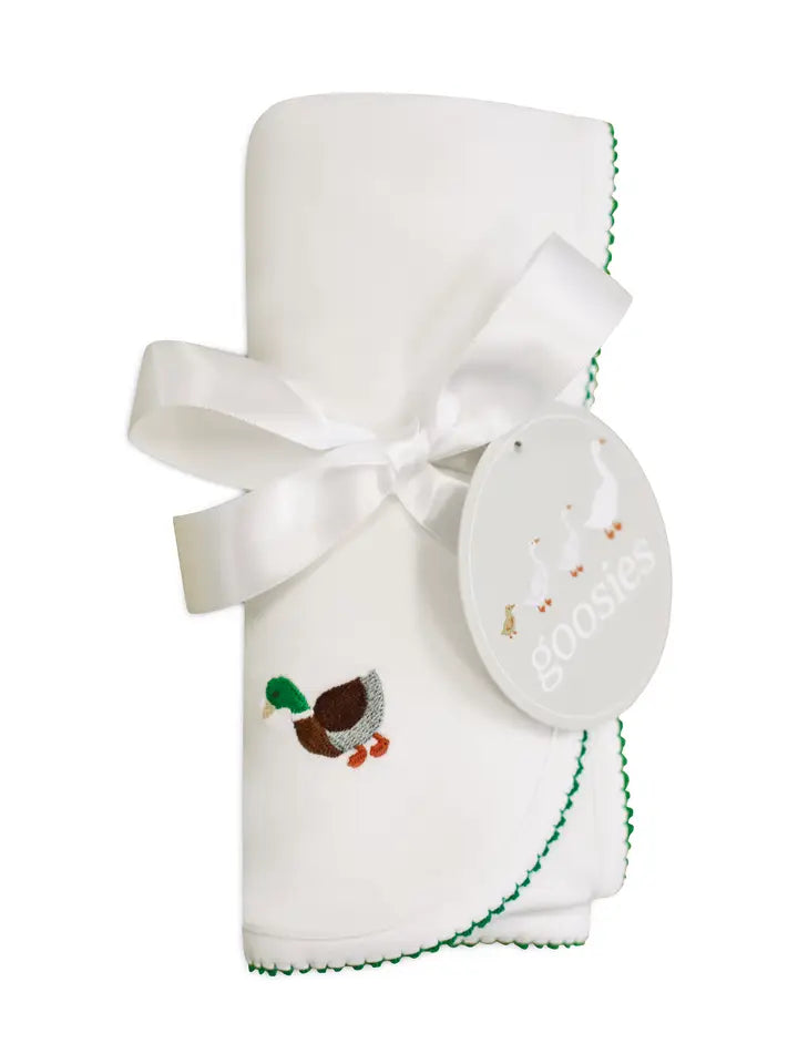 Pip Embroidered Blankets