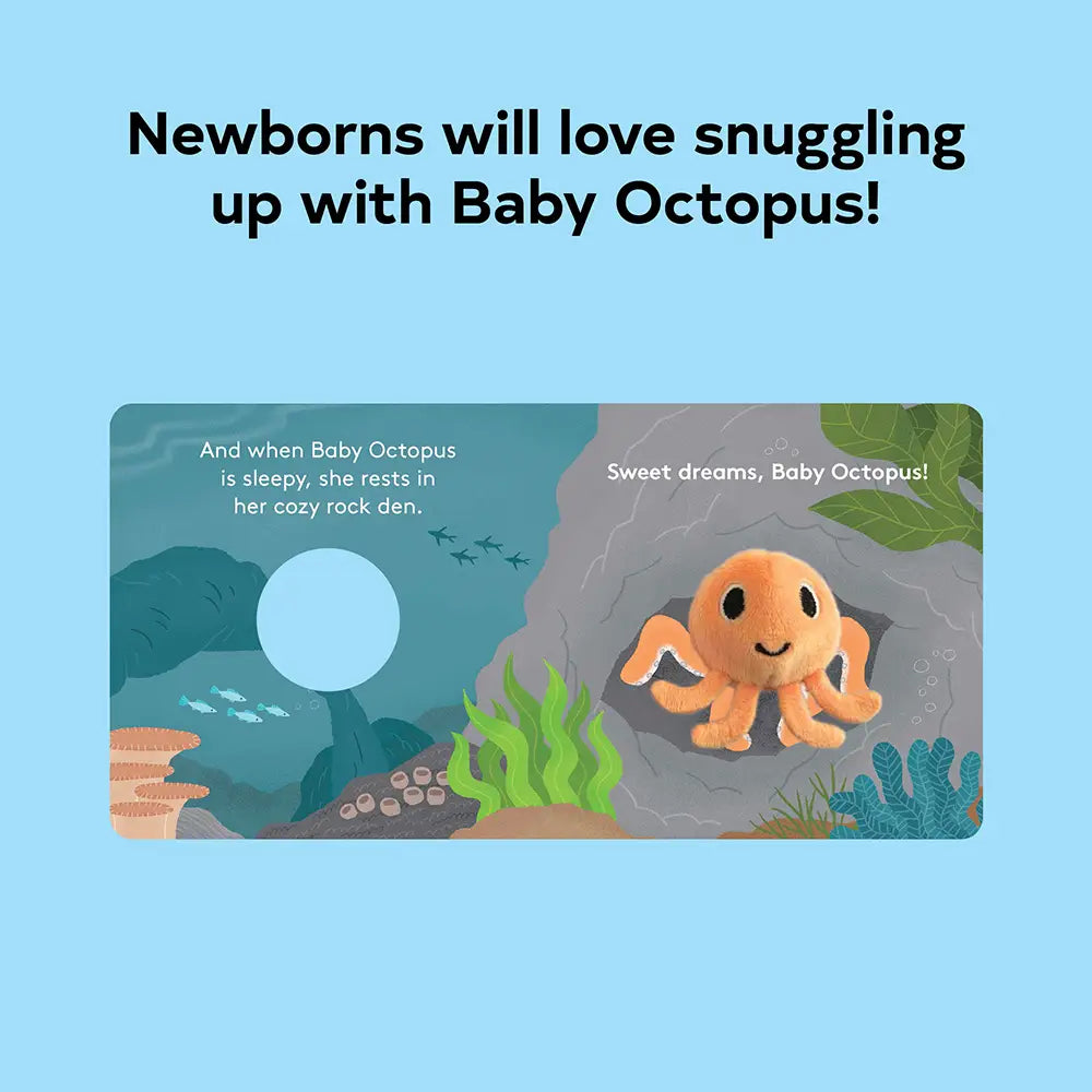 Baby Octopus Finger Puppet Book