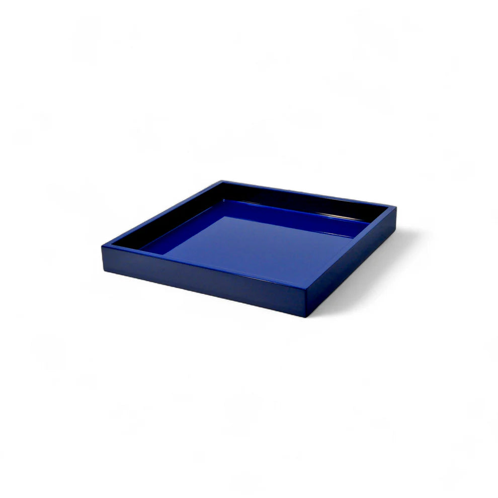 Laquered Square Napkin Tray