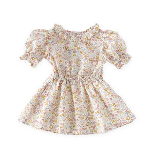 PEHR | Ruffle Puff Sleeve Dress - Floret