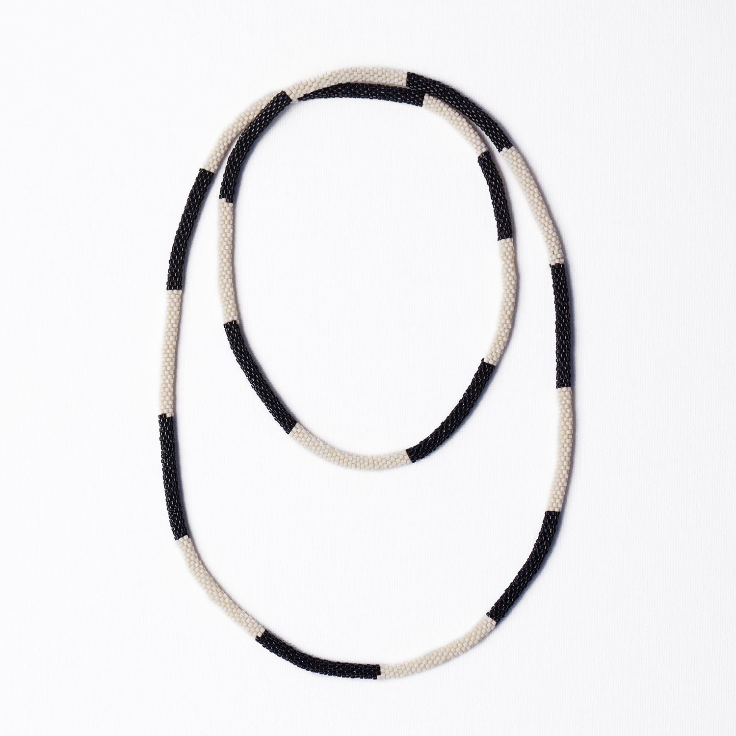 Allie Seed Bead Long Necklace