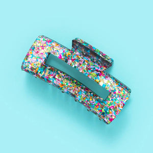 Claw Hair Clip - Large - Colorful Confetti