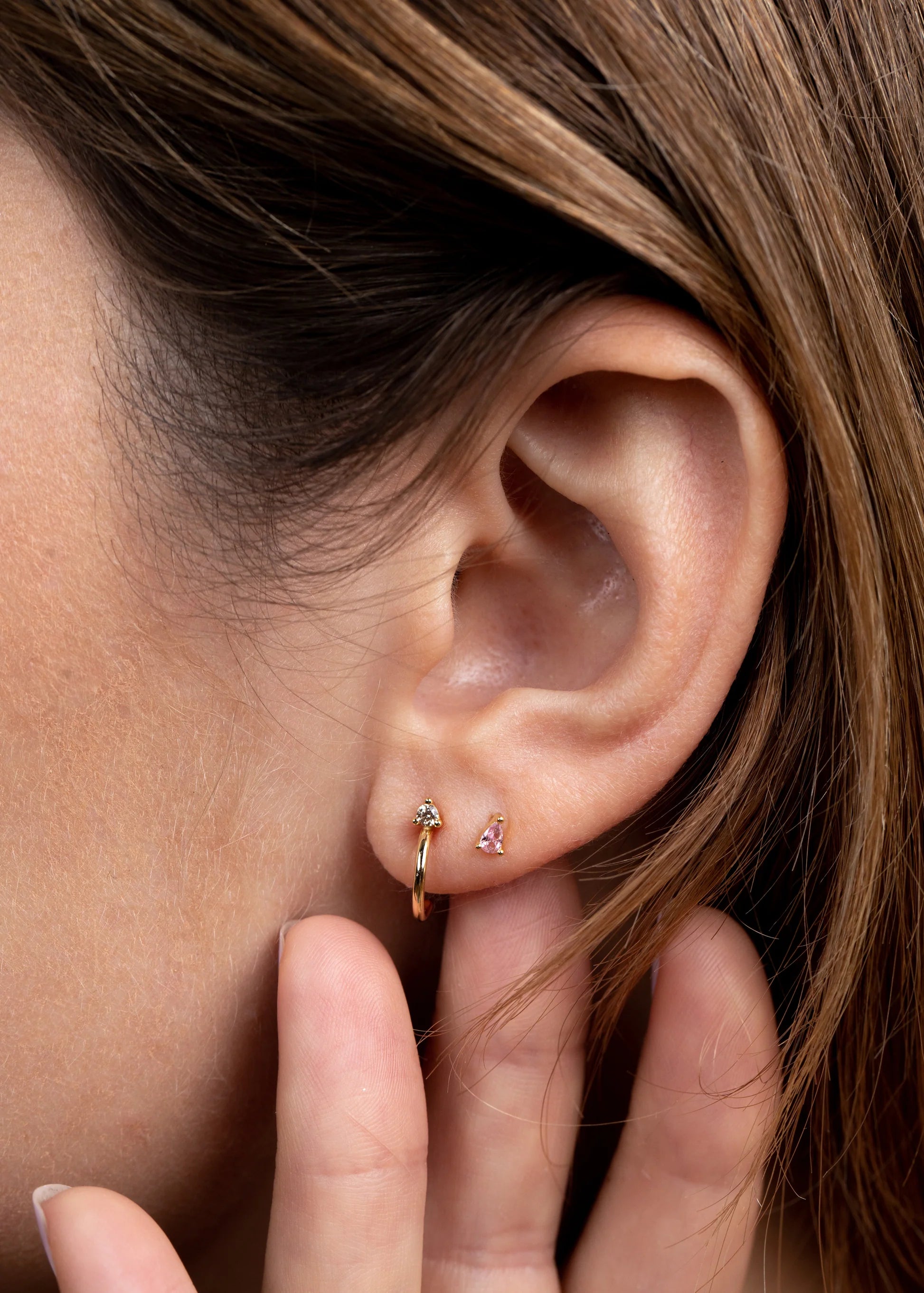 JaxKelly Open Mini Hoop Earring