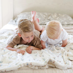 Peter Rabbit Bamboo Muslin Lush Baby Blankets