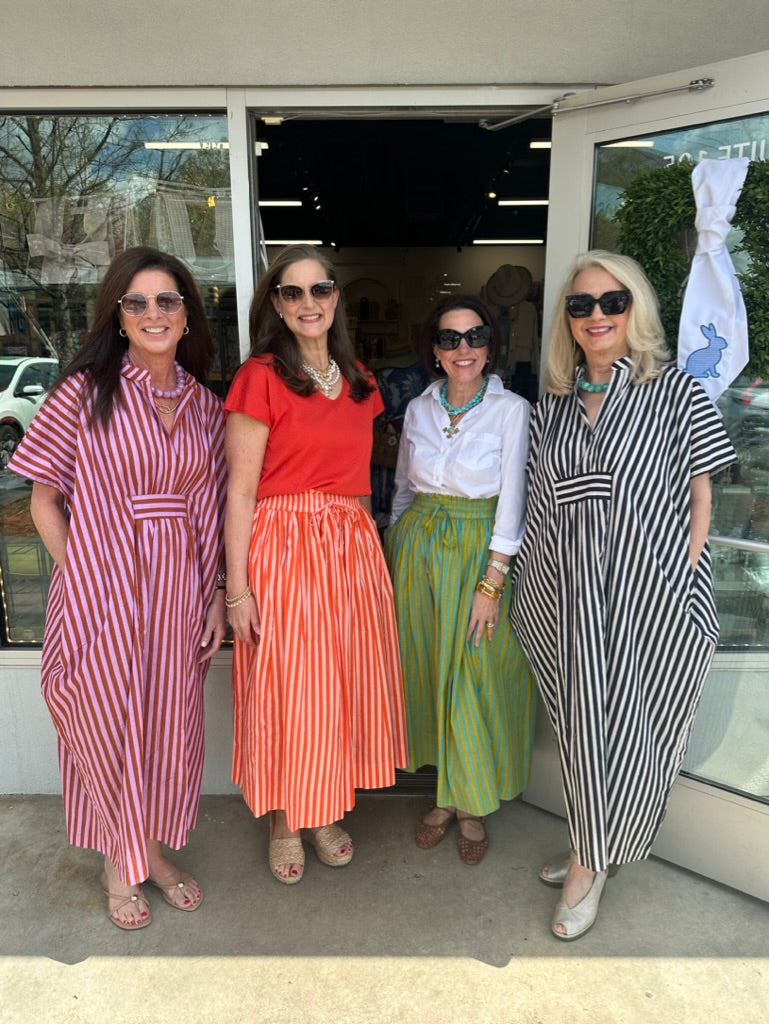 Keaton Stripe Skirt - One Size
