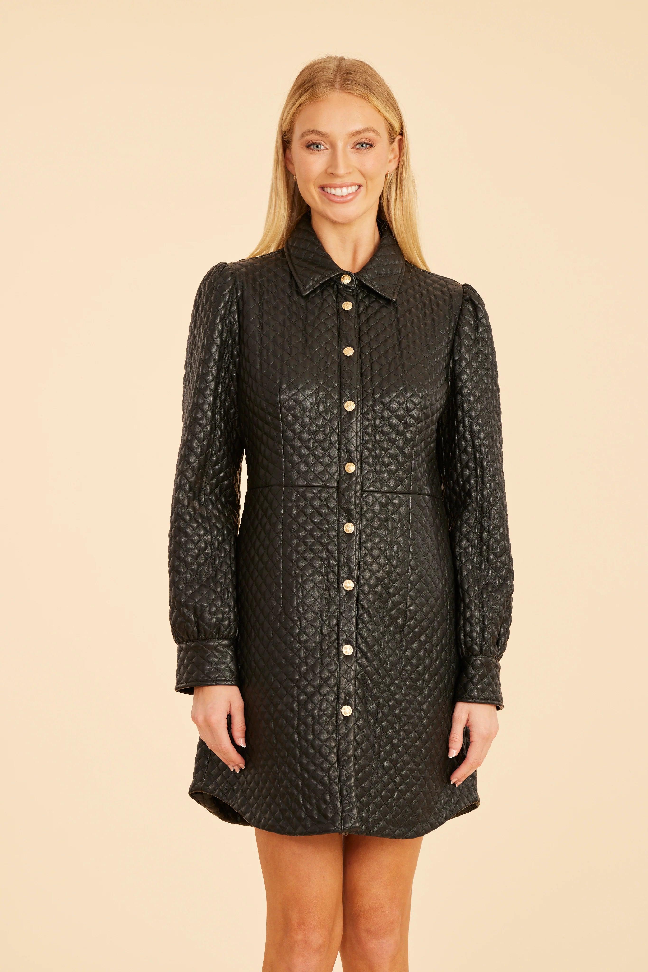 Dolce Cabo | Quilted Tailored Dress/Jacket