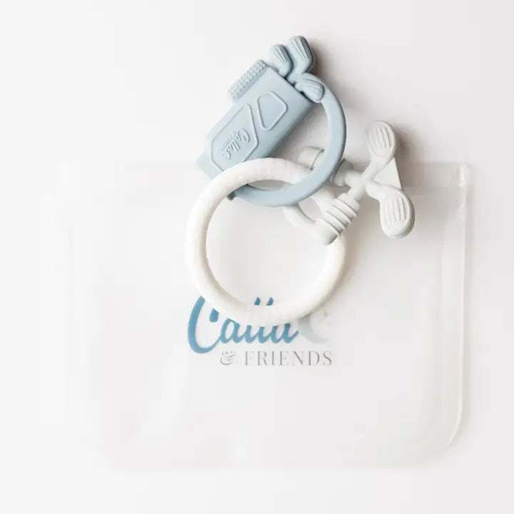 Tee Time Golf Silicone Teether