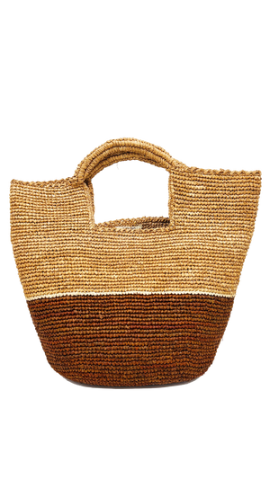 ConCon Crochet Straw Basket