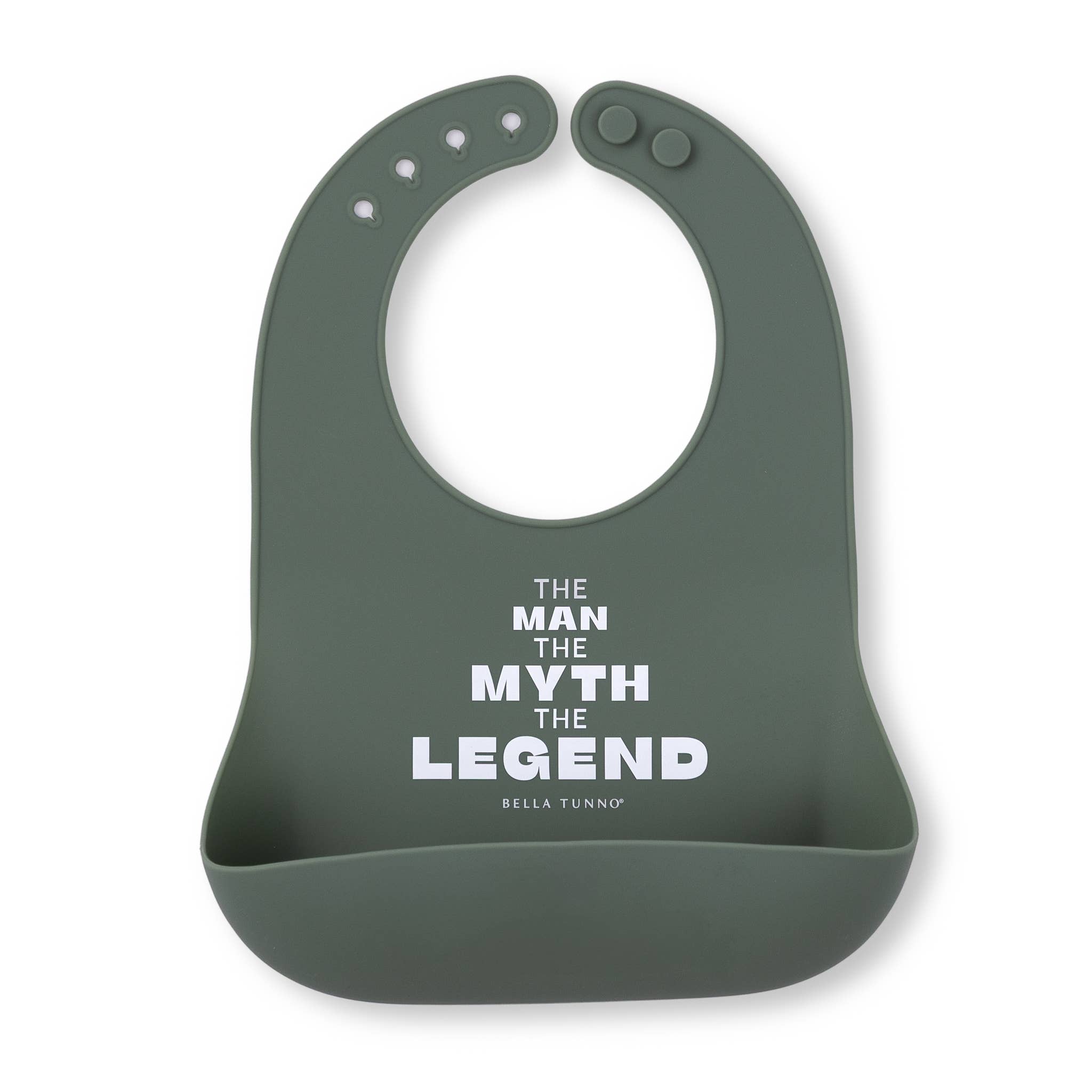 Man Myth Legend Wonder Bib