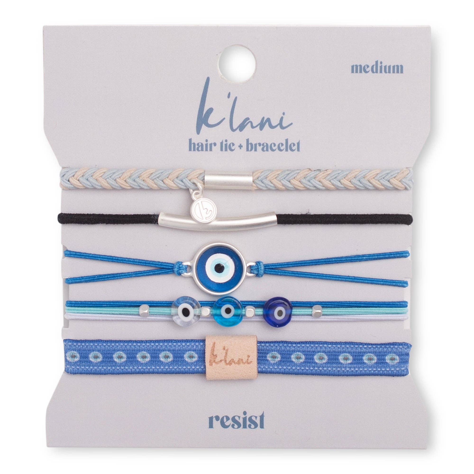 Resist Hair Tie Bracelets