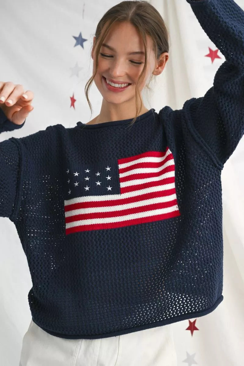 Hamilton Knit Sweater Top