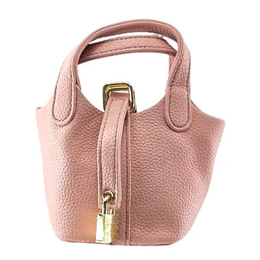 Bucket Purse w/ Lock