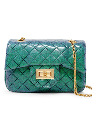 Zomi Gems | Classic Quilted Shiny Mini Bag