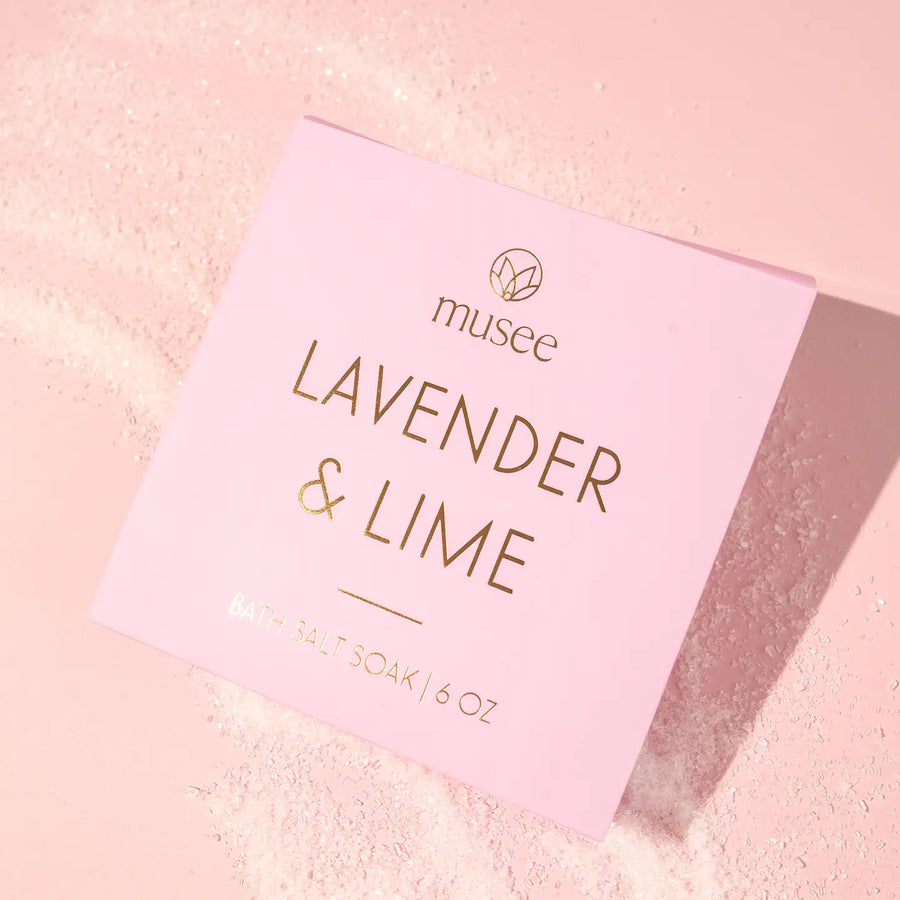 Musee | Mini Salt Soak - Lavender & Lime