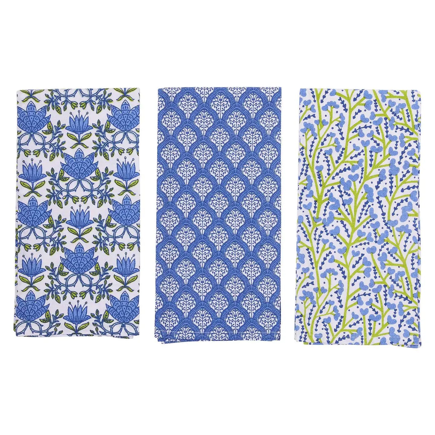 ROCKPAPERFLOWER | Kitchen Towel Set of 3