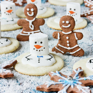 Snowman Marshmellow Candy in Gift Bag