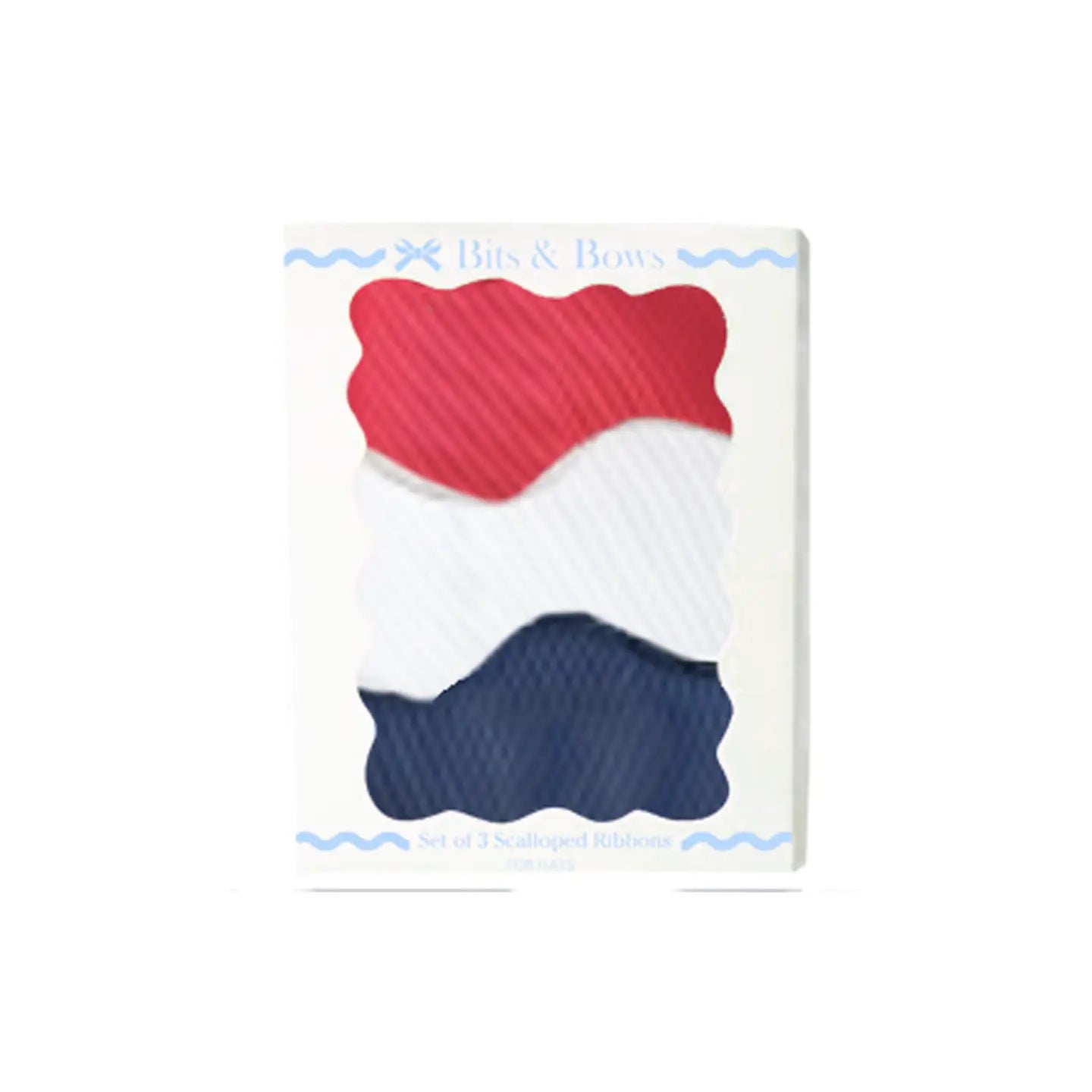 Bits and Bows | Scalloped Ribbon Set - Americana