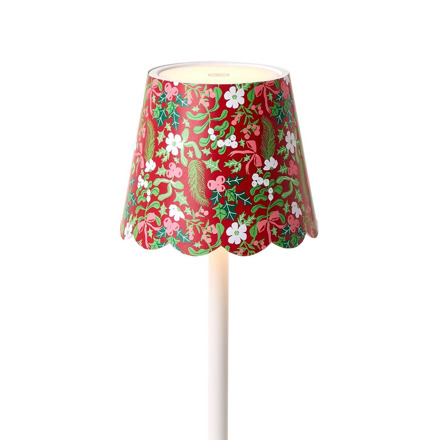 Christmas Paper Shade Cover - Set of 2