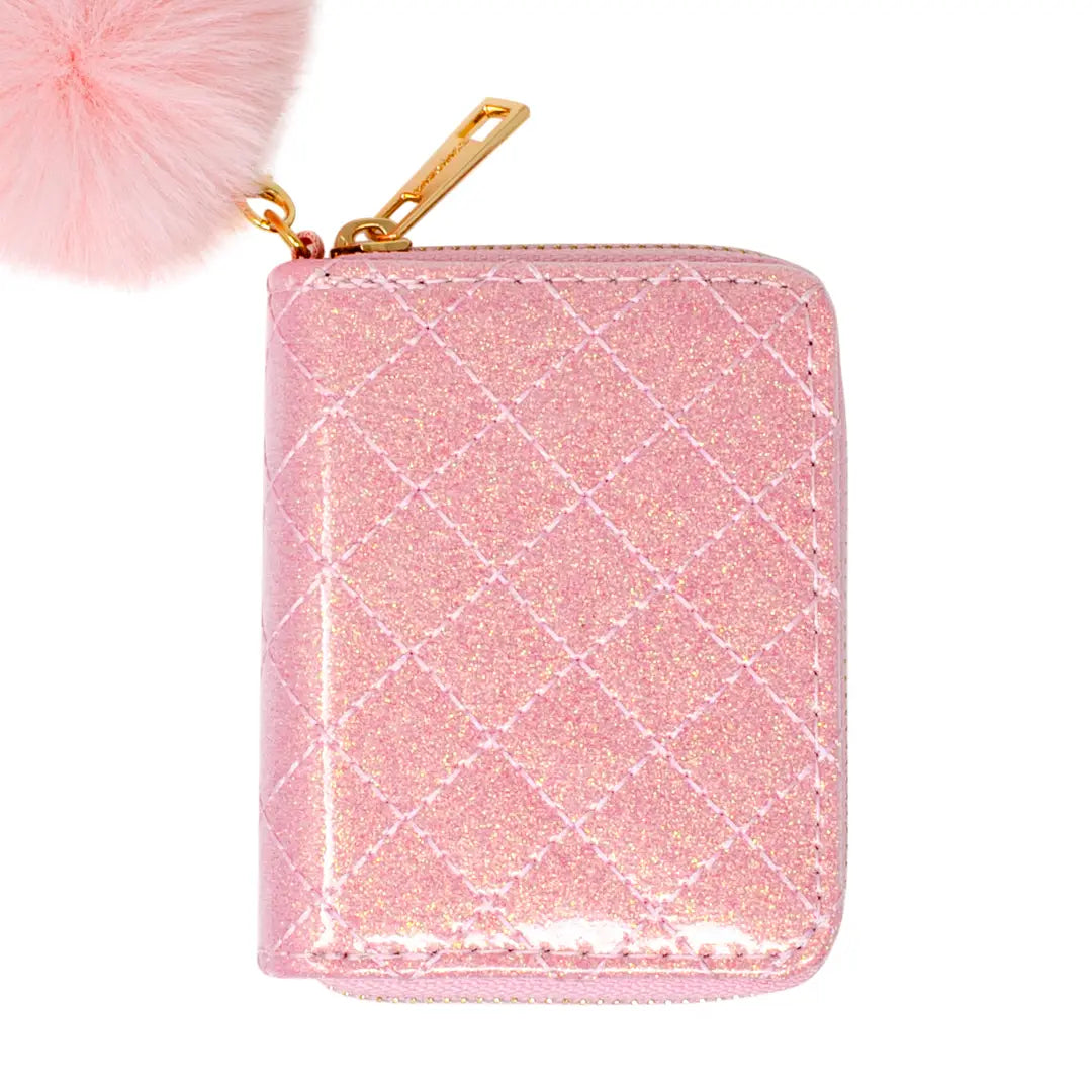 Girls Sparkle Quilted Wallet