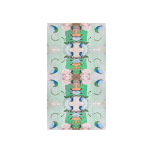 Laura Park | Monet's Garden Green Guest Towels