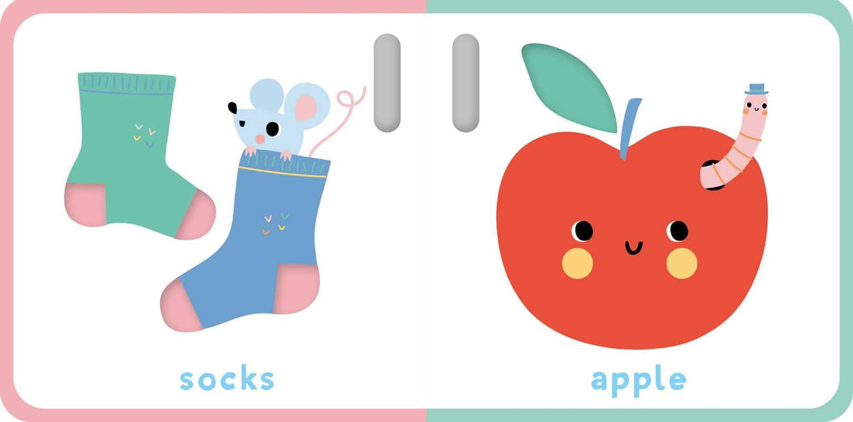 Touch & Feel Stroller Book - Words by Little Genius Books