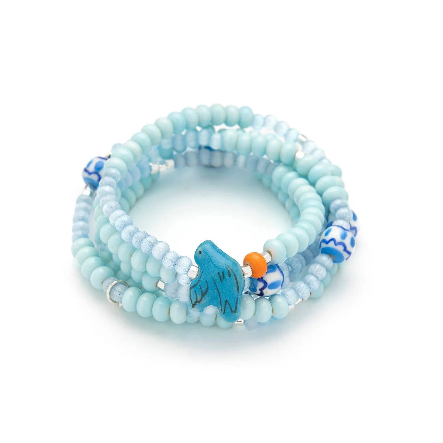 Scout Curated Wears Ceramic Bead Wrap Bracelet/Necklace