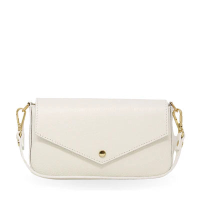 Francine Italian Leather Crossbody Bag