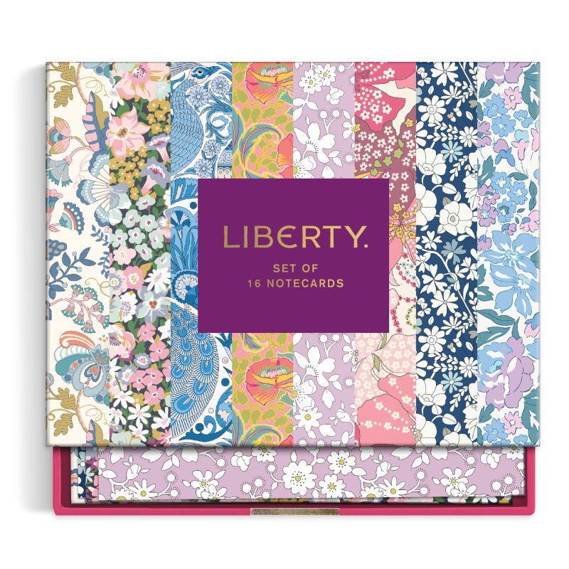 Liberty Floral Greeting Notecard Assortment Set