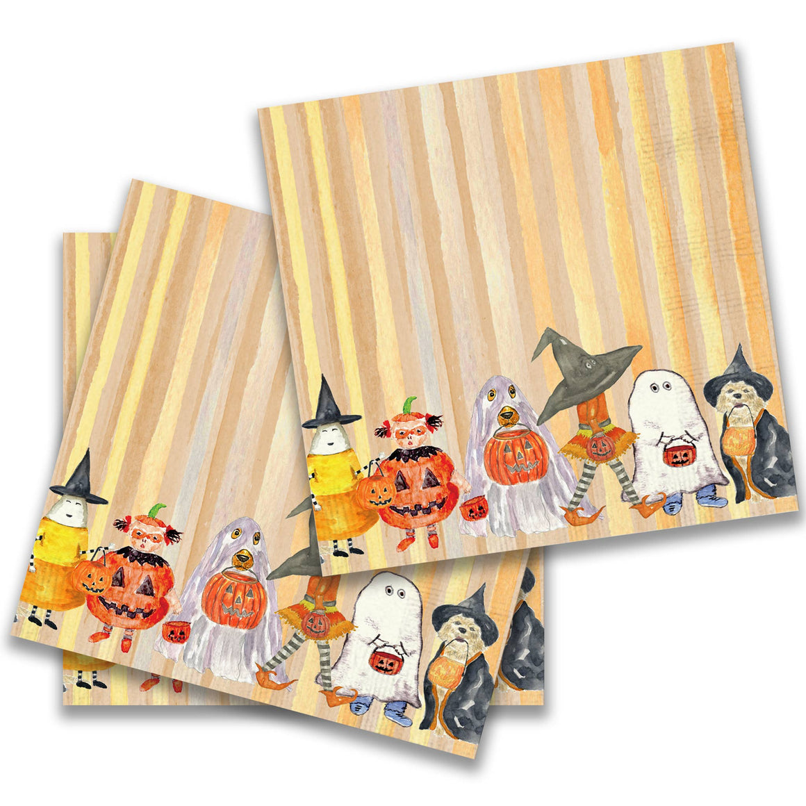 Halloween Gang Cocktail Napkin