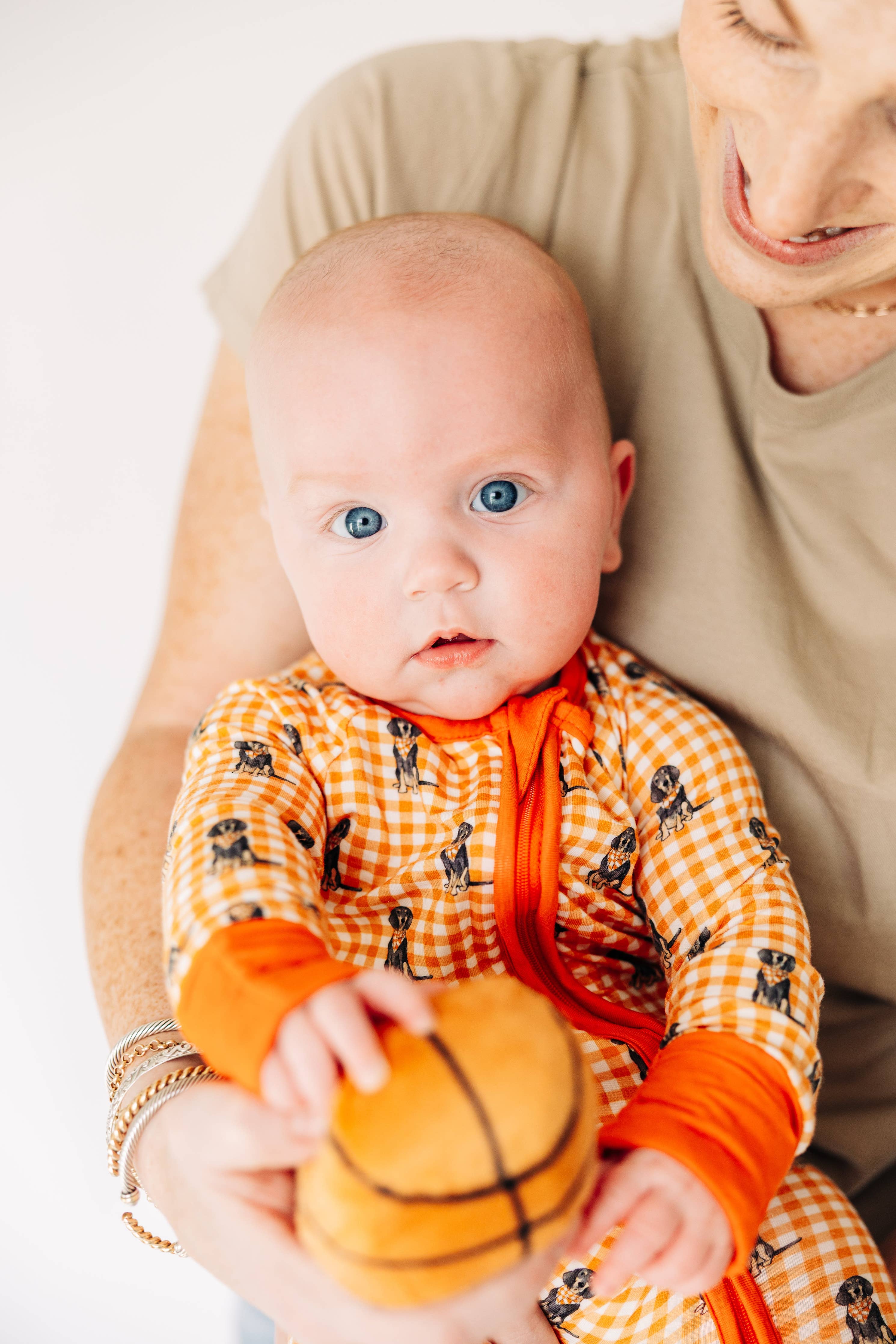 Bluetick Coonhound Stripe Unisex Kids Pajamas